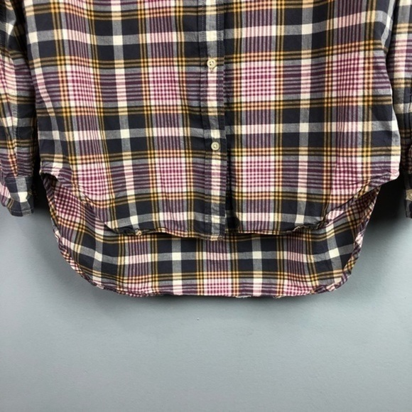 RL Denim & Supply Boyfriend Plaid Button Down - Picture 3 of 4